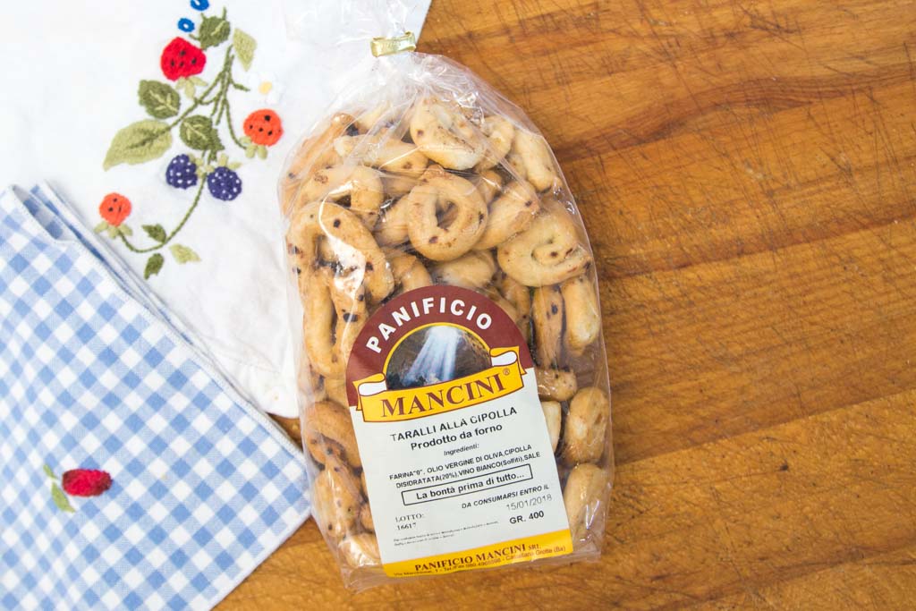 Taralli alla cipolla